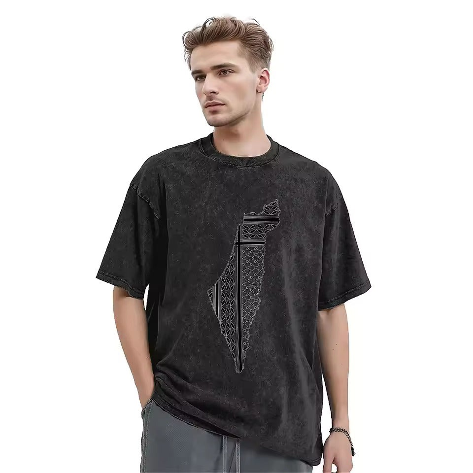 Symbolic Print T-Shirt – Modern Fit